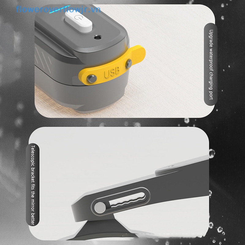 Mũ Bảo Hiểm Xe Máy Chống Nước Có Thể Sạc Lại Tiện Dụng