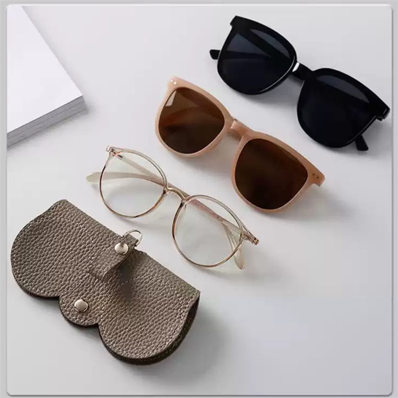 Túi Da Pu Đựng Mắt Kính Đa Năng Tiện Dụng