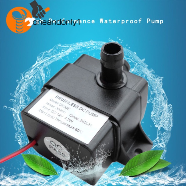 Máy Bơm Micro Không Chổi Than DC 12V 4.2W Dài 3M