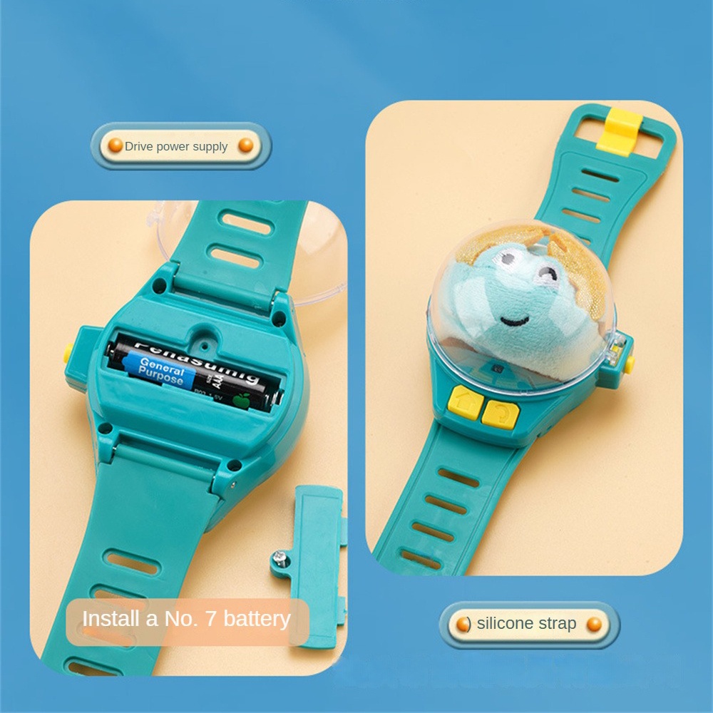 Đồ Chơi Xe Hơi Điều Khiển Từ Xa Mini 2.4G Hình Chú Cua Nhồi Bông Đáng Yêu Cho Bé