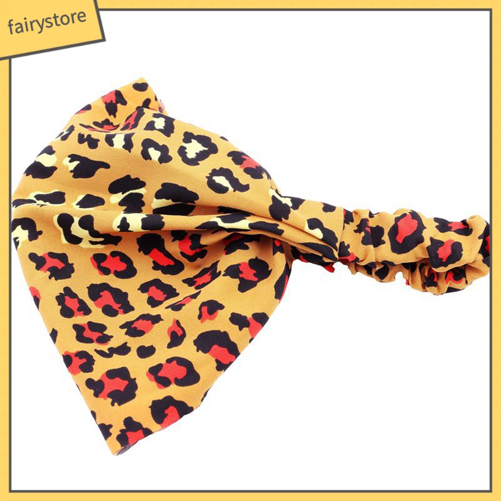 Băng Đô Cài Tóc Co Giãn Chống Trượt In Họa Tiết Phong Cách Bohemian Cổ Điển Thời Trang Cho Nữ