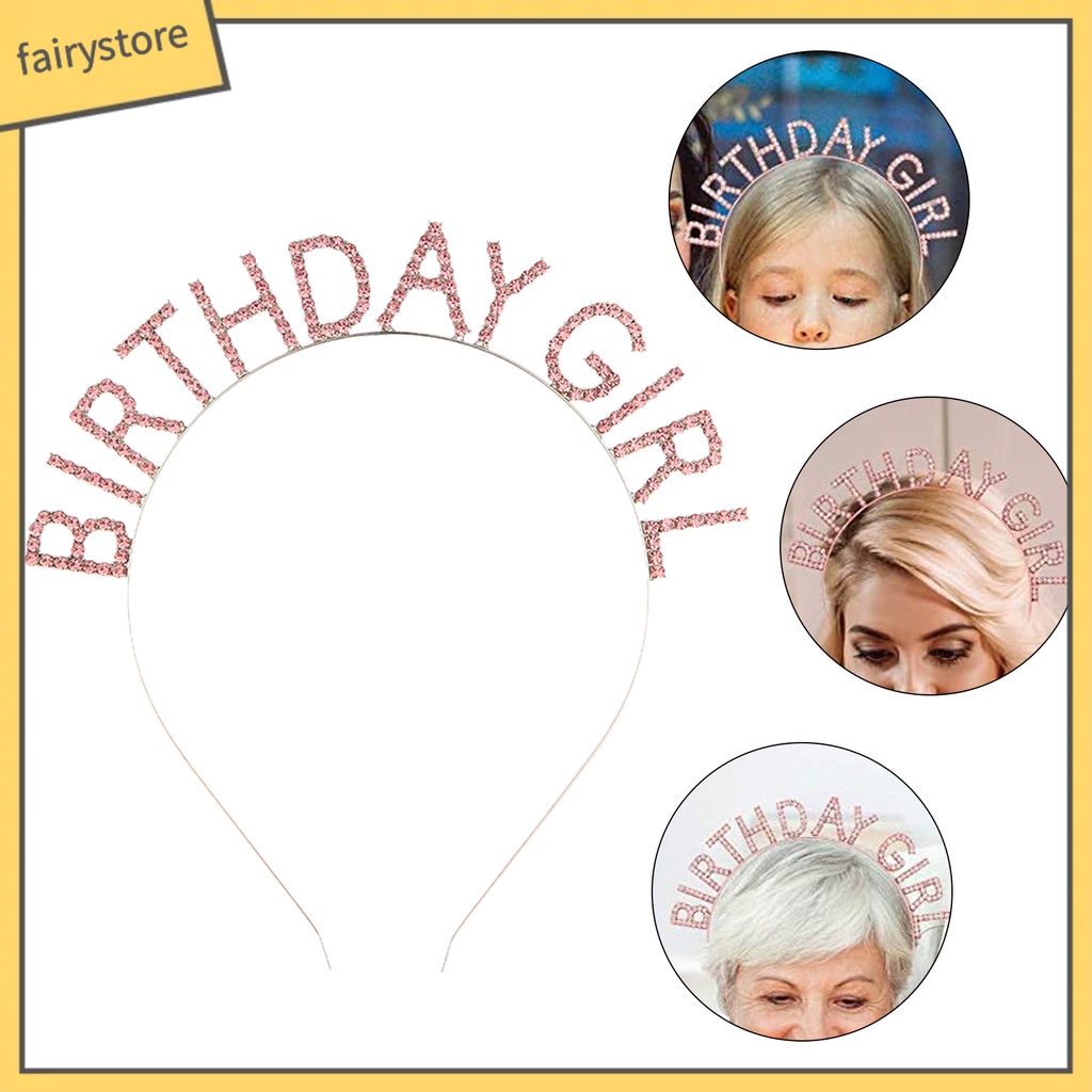 Băng Đô Cài Tóc Hình Vương Miện Đính Đá Nhiều Màu Lấp Lánh Cho Bé Gái