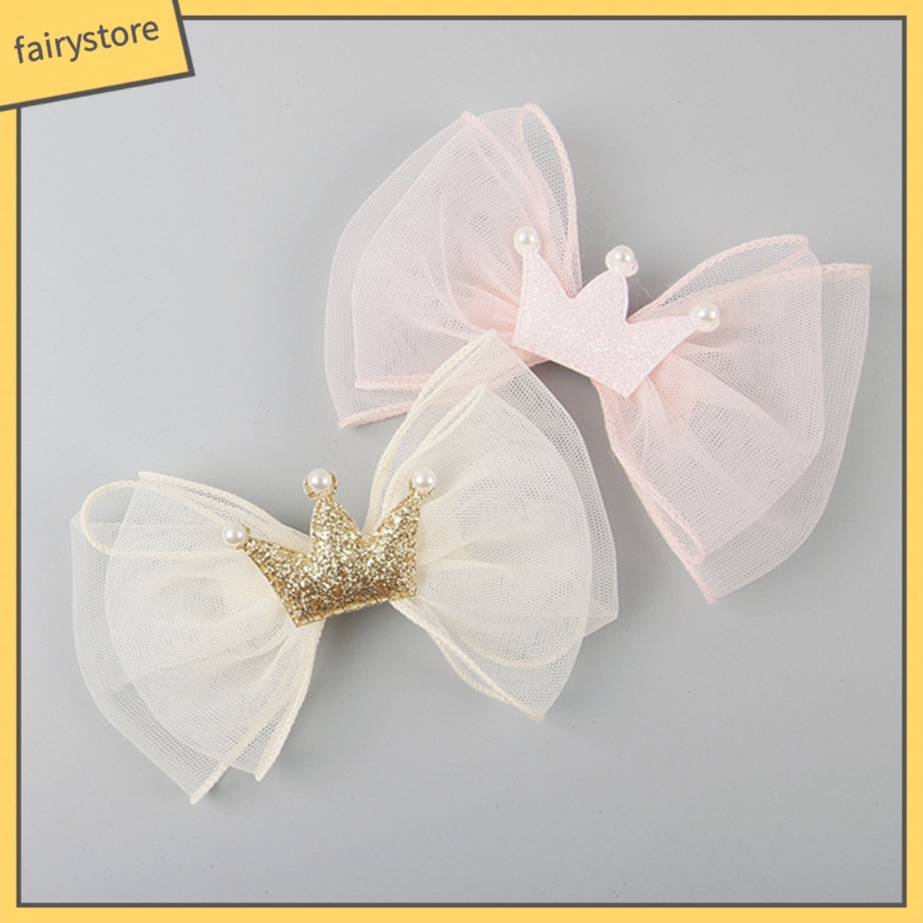 Kẹp Tóc Hình Vương Miện Phong Cách Hàn Quốc Cho Nữ