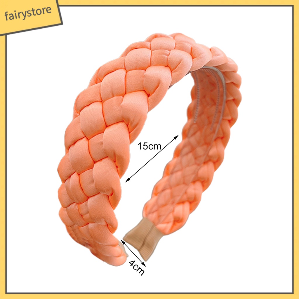 Băng Đô Cài Tóc [FRO] Bằng Nhựa Thiết Kế Bện Răng Trang Trí Cho Nữ Cuộc Sống Hàng Ngày