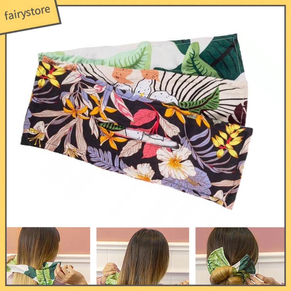 Kẹp Uốn Tóc Cotton Phong Cách Pháp Tiện Dụng