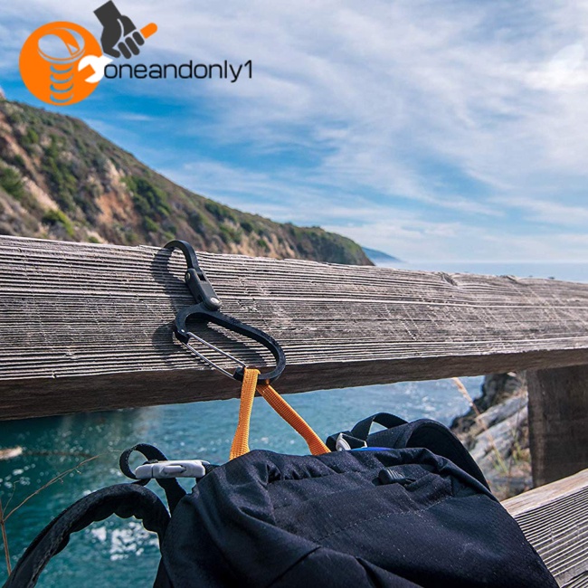 Móc Kẹp Chữ D Bằng Hợp Kim Nhôm Đa Năng Tiện Dụng Cho Hoạt Động Ngoài Trời