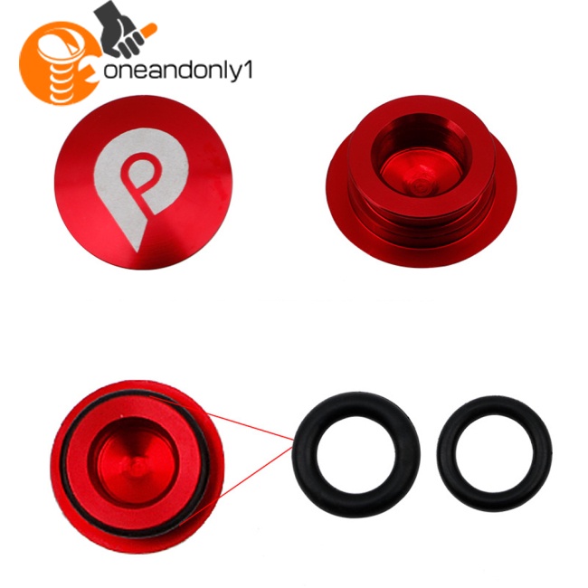 Nắp Đậy Trục Khuỷu Xe Đạp Bằng Hợp Kim Nhôm Kèm Ốc Vít Tiện Dụng