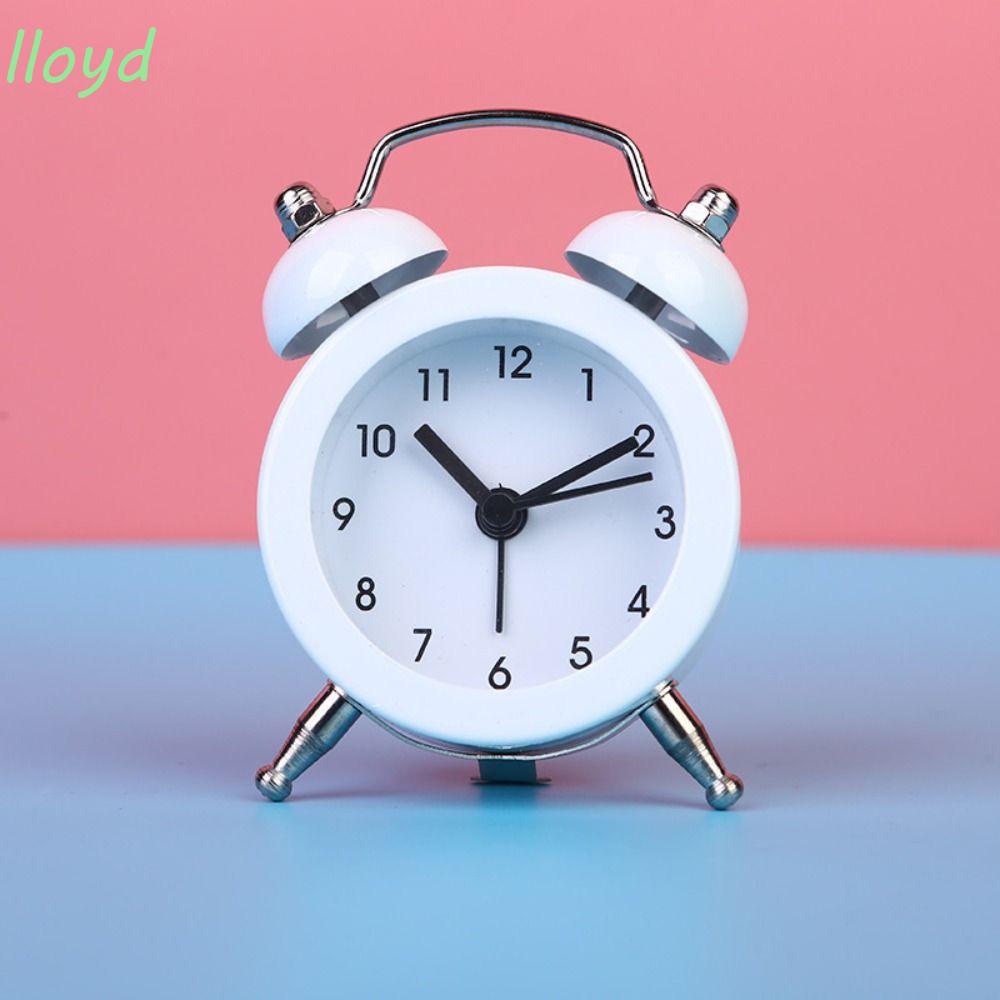 Đồng Hồ Báo Thức Kỹ Thuật Số Mini Di Động Dễ Thương Chạy Bằng Pin