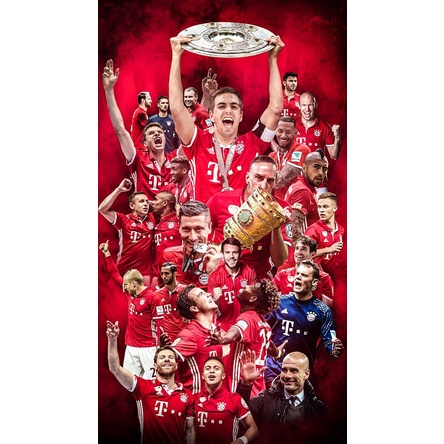 Miếng Dán thẻ ATM hình CLB Bayern Munich