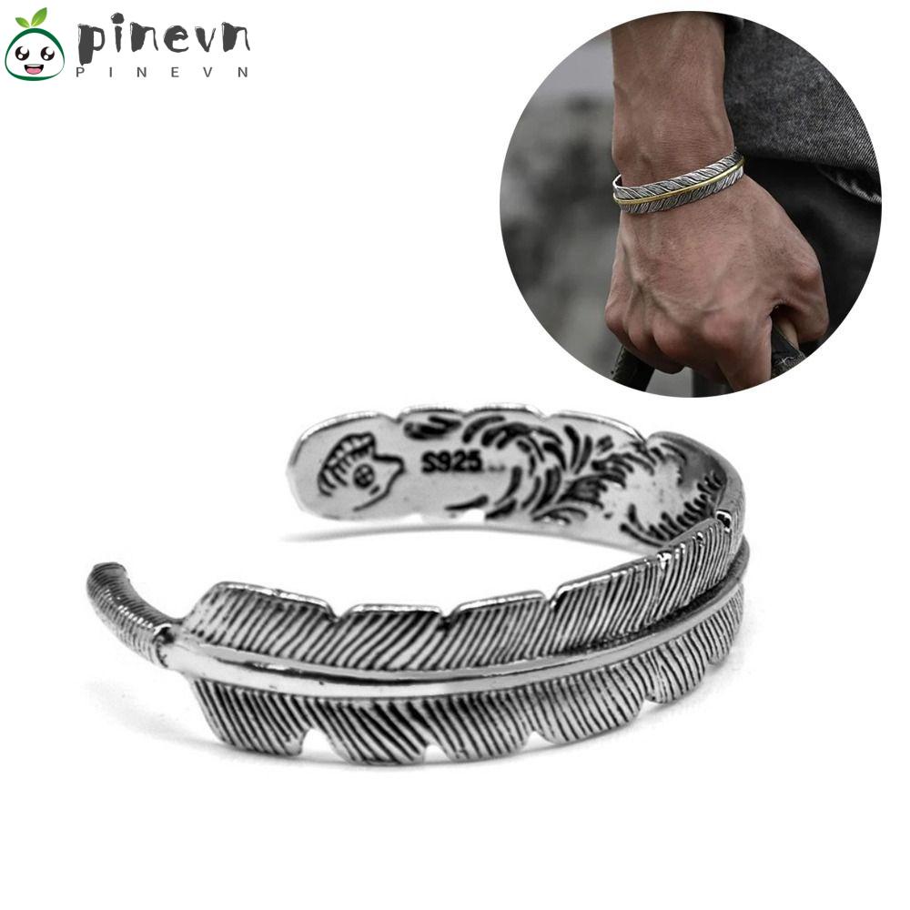 Vòng Đeo Tay Dạng Mở Thiết Kế Vintage Thời Trang