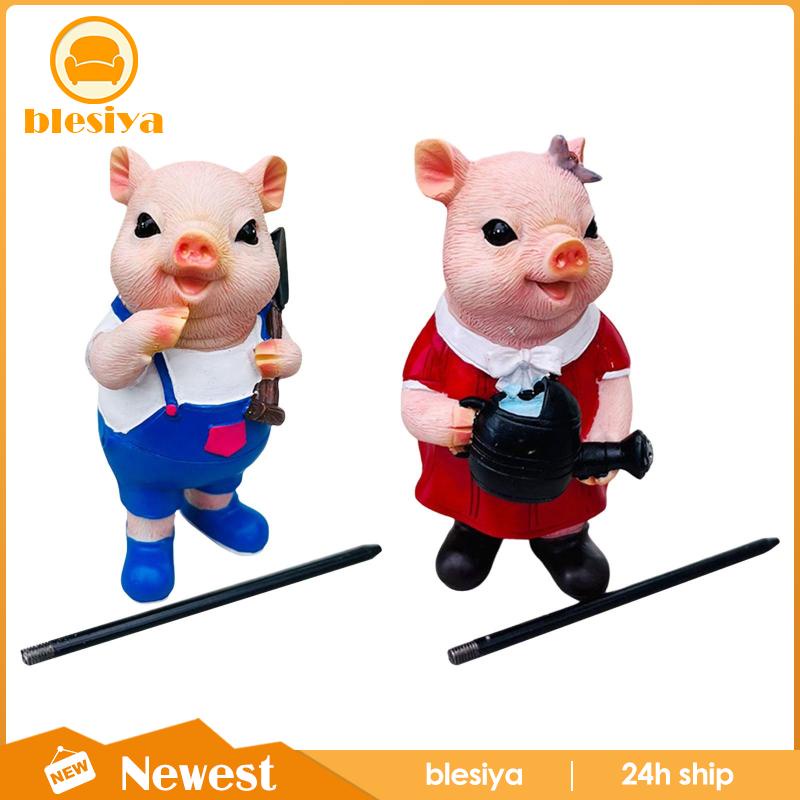 Mô Hình Chú Heo Điêu Khắc Trang Trí Sân Vườn / Trong Nhà / Ngoài Trời