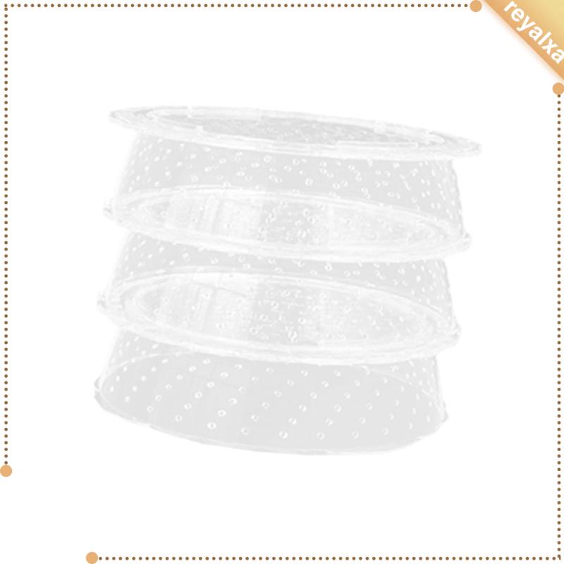 Vỏ Bọc Đĩa Đựng Thức Ăn / Bánh Mì / Súp Đa Năng Có Thể Xếp Chồng Tái Sử Dụng Cho Nhà Bếp
