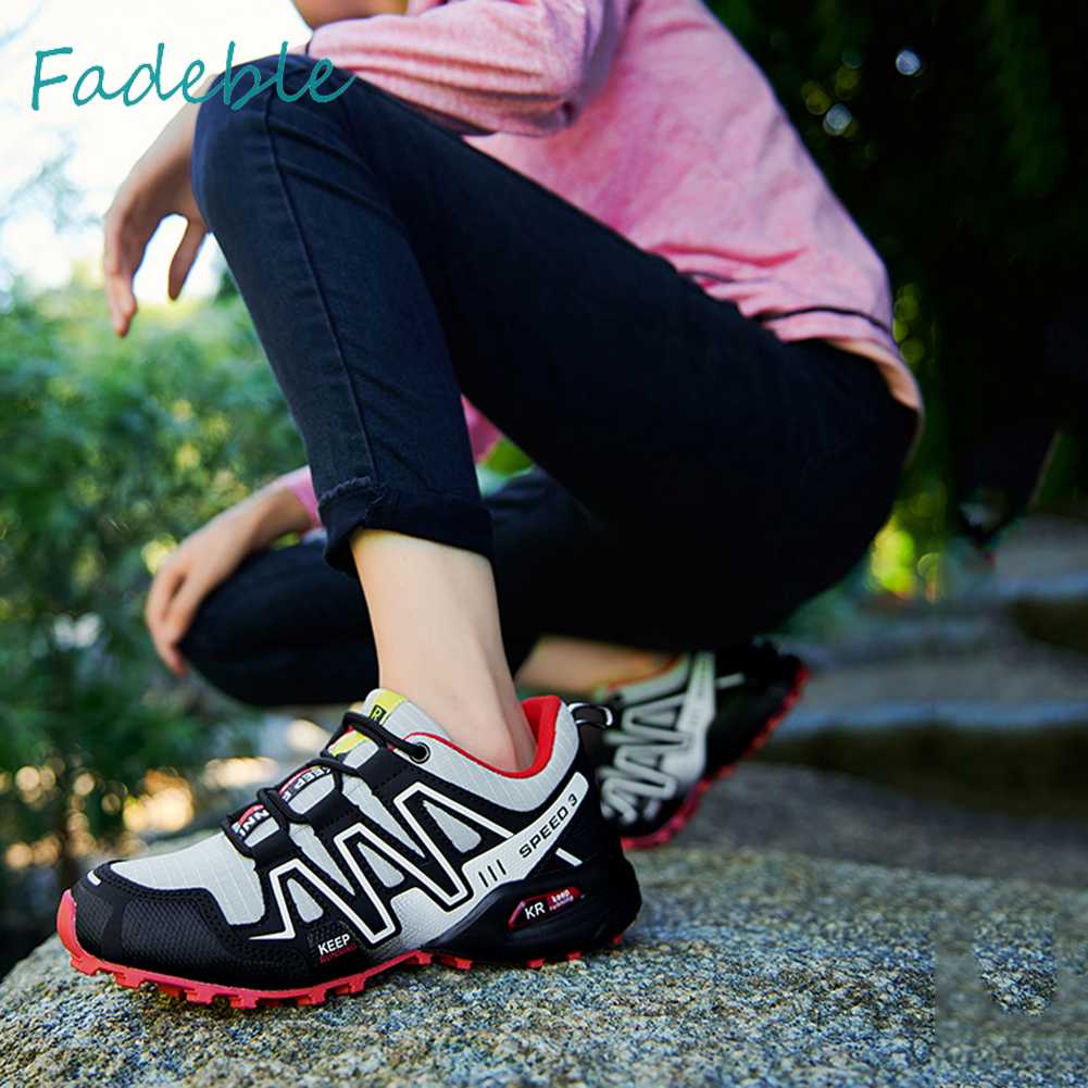 Giày Bốt Đi Bộ Đường Dài Chống Trượt Chống Mòn Cho Nữ