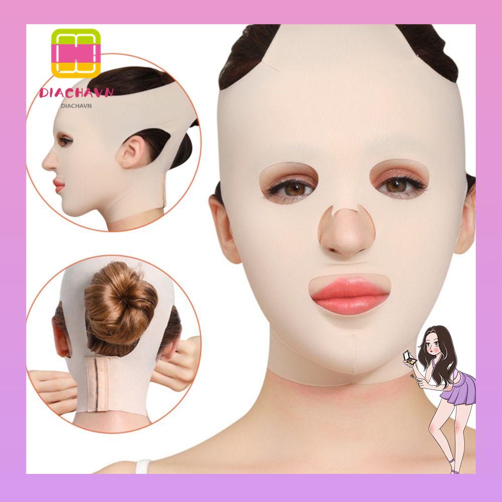 Đai Định Hình Khuôn Mặt Chữ V Thoáng Khí Có Thể Tái Sử Dụng