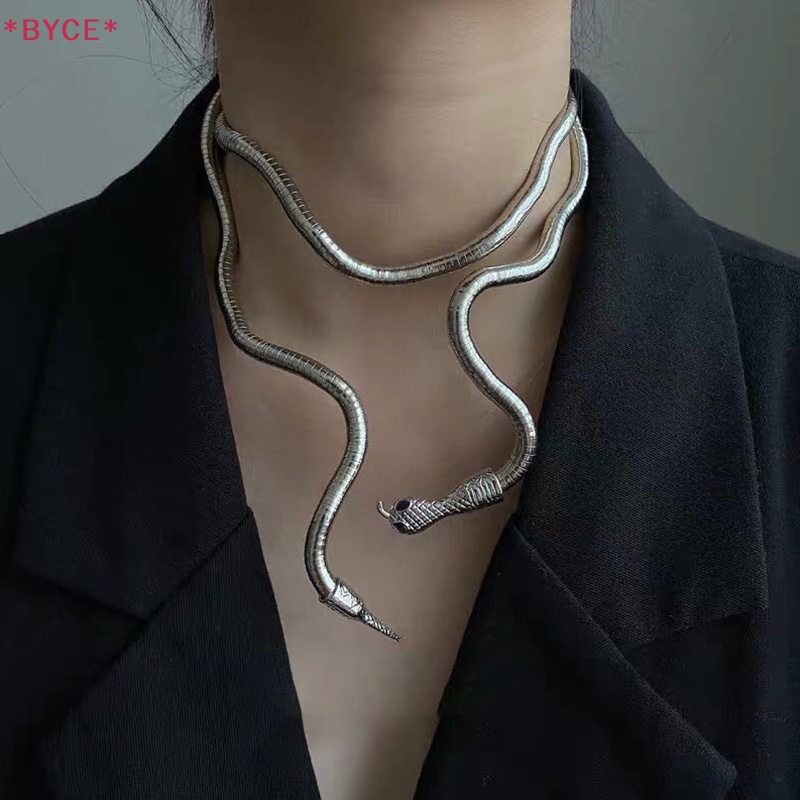 Vòng Cổ Choker Hình Rắn Phong Cách Punk Gothic Thời Trang Cho Nữ Mới