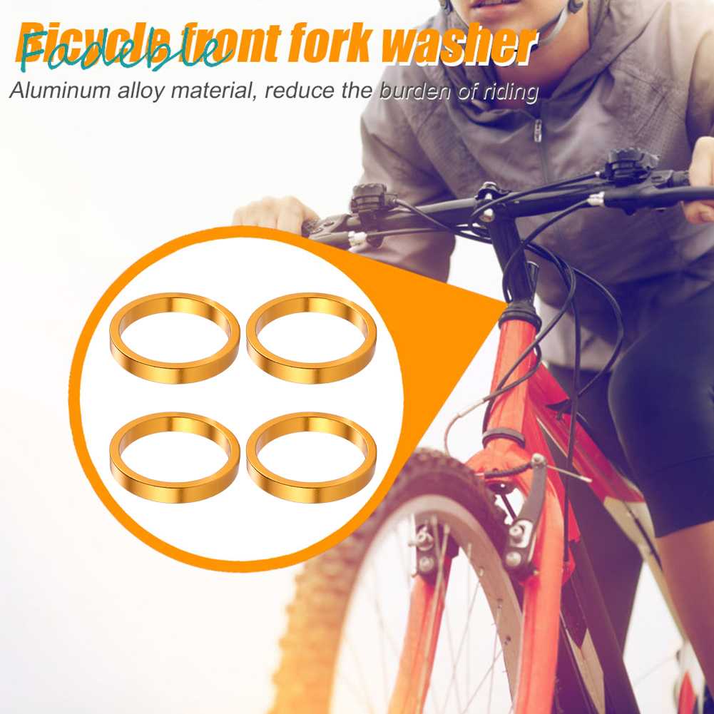 4 Vòng Đệm Phuộc Trước Bằng Nhôm Cho Xe Đạp MTB