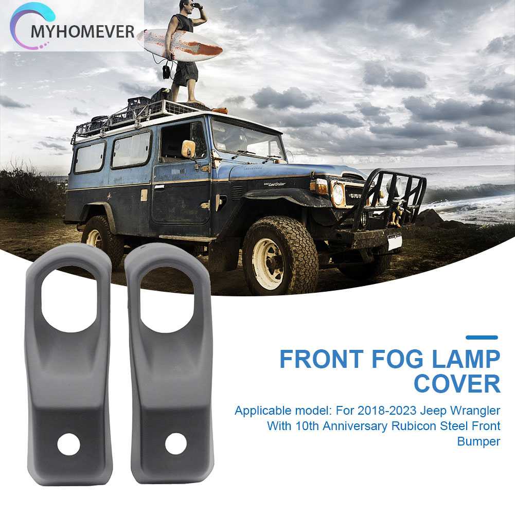 Bộ 2 Ốp Đèn Pha Chống Mòn Cho Jeep Wrangler