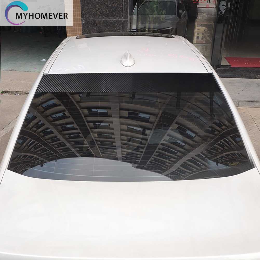 Miếng Dán Màu Đen Bằng Sợi Carbon Chống Nắng Cho Kính Chắn Gió Xe Hơi