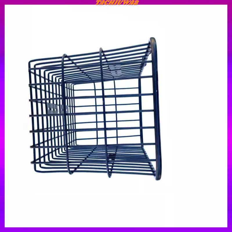 [Tachiuwa2] Giỏ Xe Đạp Dày Dễ Lắp Đặt Có Nắp Đậy