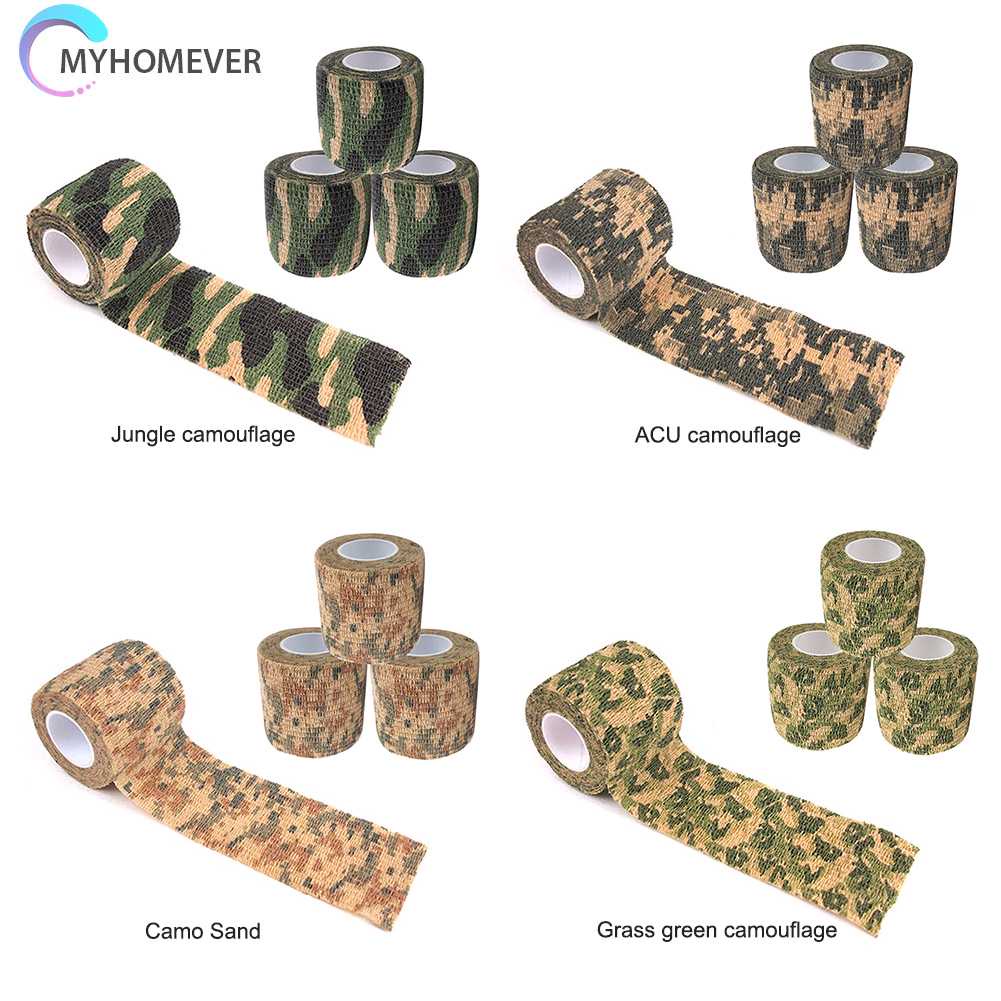 4 Cuộn Băng Quấn Tự Dính Họa Tiết Rằn Ri 4.5m