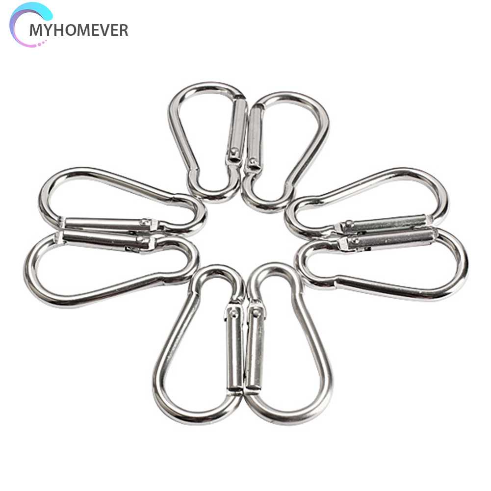 Set 20 Móc Khóa Carabiner Tháo Lắp Nhanh Cho Hoạt Động Ngoài Trời