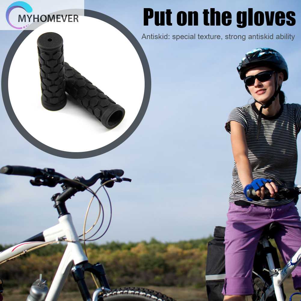 Bộ 2 Vỏ Bọc Tay Lái Xe Đạp Leo Núi Bằng Nhựa Chống Trượt