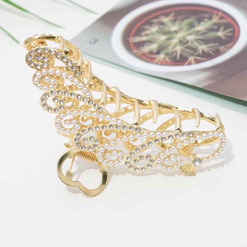 Kẹp Tóc Kim Loại Hình Cá Mập Thời Trang Cho Nữ