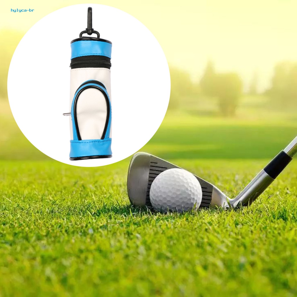 Túi Đeo Hông Bằng Da Đựng Bóng Golf Chống Mòn Tiện Dụng