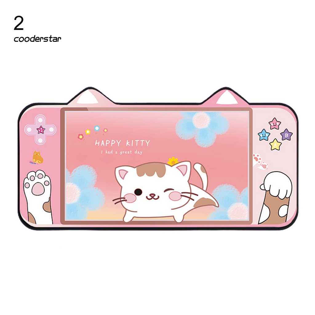 Thảm Lót Chuột Và Bàn Phím Bền Lâu In Hình Dễ Thương Cỡ Lớn