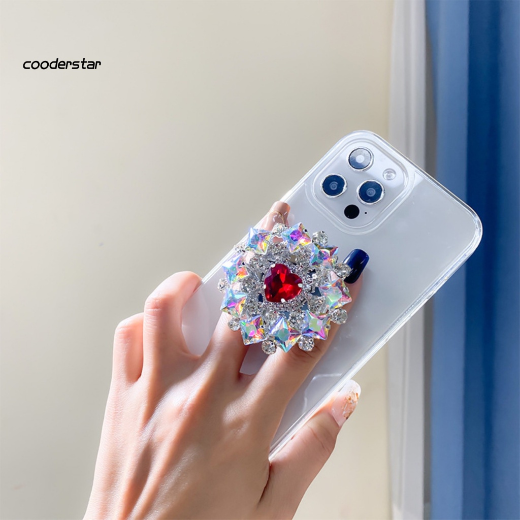 Giá Đỡ Điện Thoại Gọn Nhẹ Đính Đá Chống Rơi Tiện Dụng