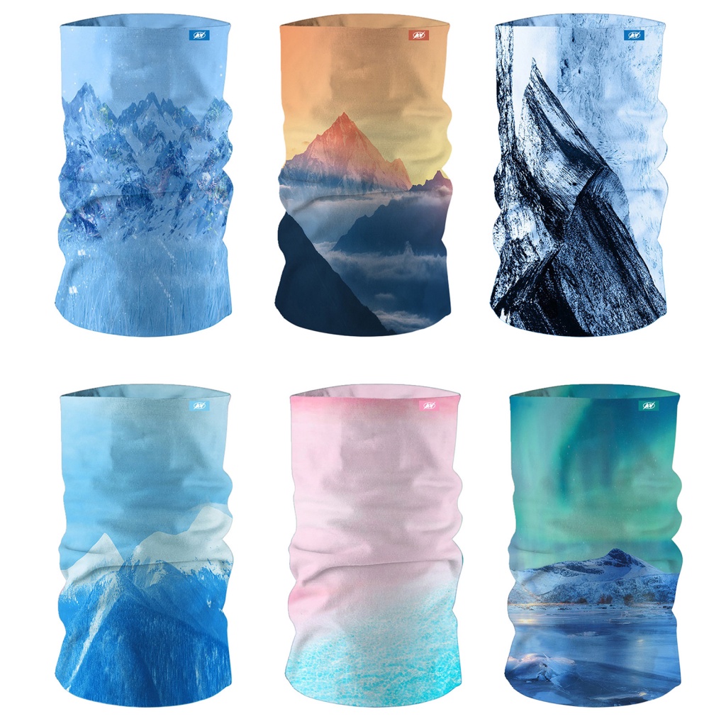 Khẩu Trang Lụa Lạnh Nhanh Khô Che Phủ Cổ Cho Nam Nữ