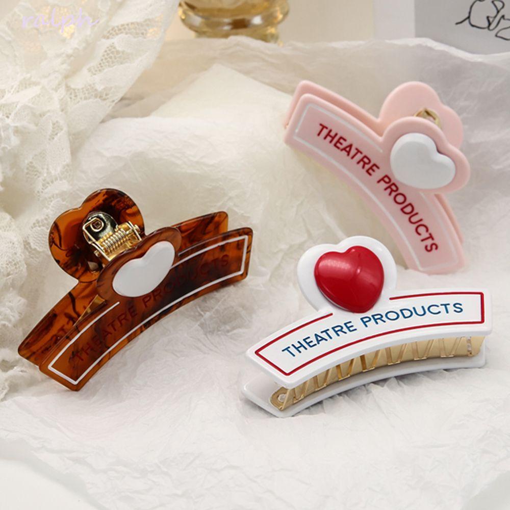 Kẹp Tóc Hình Trái Tim Phong Cách Hàn Quốc Tinh Tế Cho Nữ