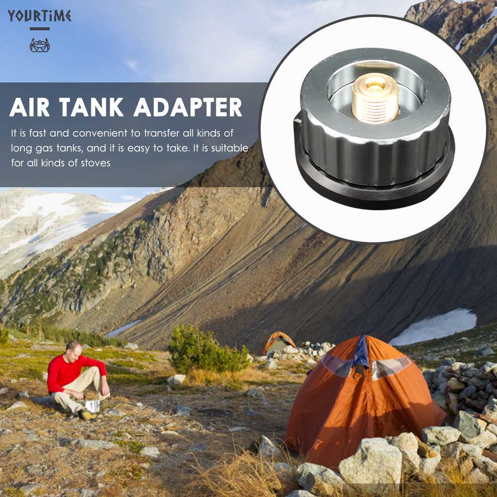 Đầu Chuyển Đổi Bếp Ga Bằng Hợp Kim Nhôm Tiện Dụng Khi Đi Cắm Trại