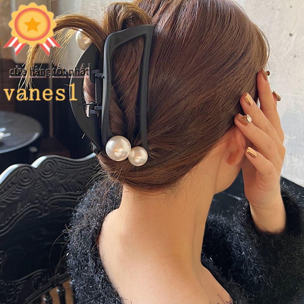 Kẹp Tóc Hình Cá Mập Bằng Acrylic Phong Cách Hàn Quốc Ngọt Ngào VANES1 Dành Cho Nữ