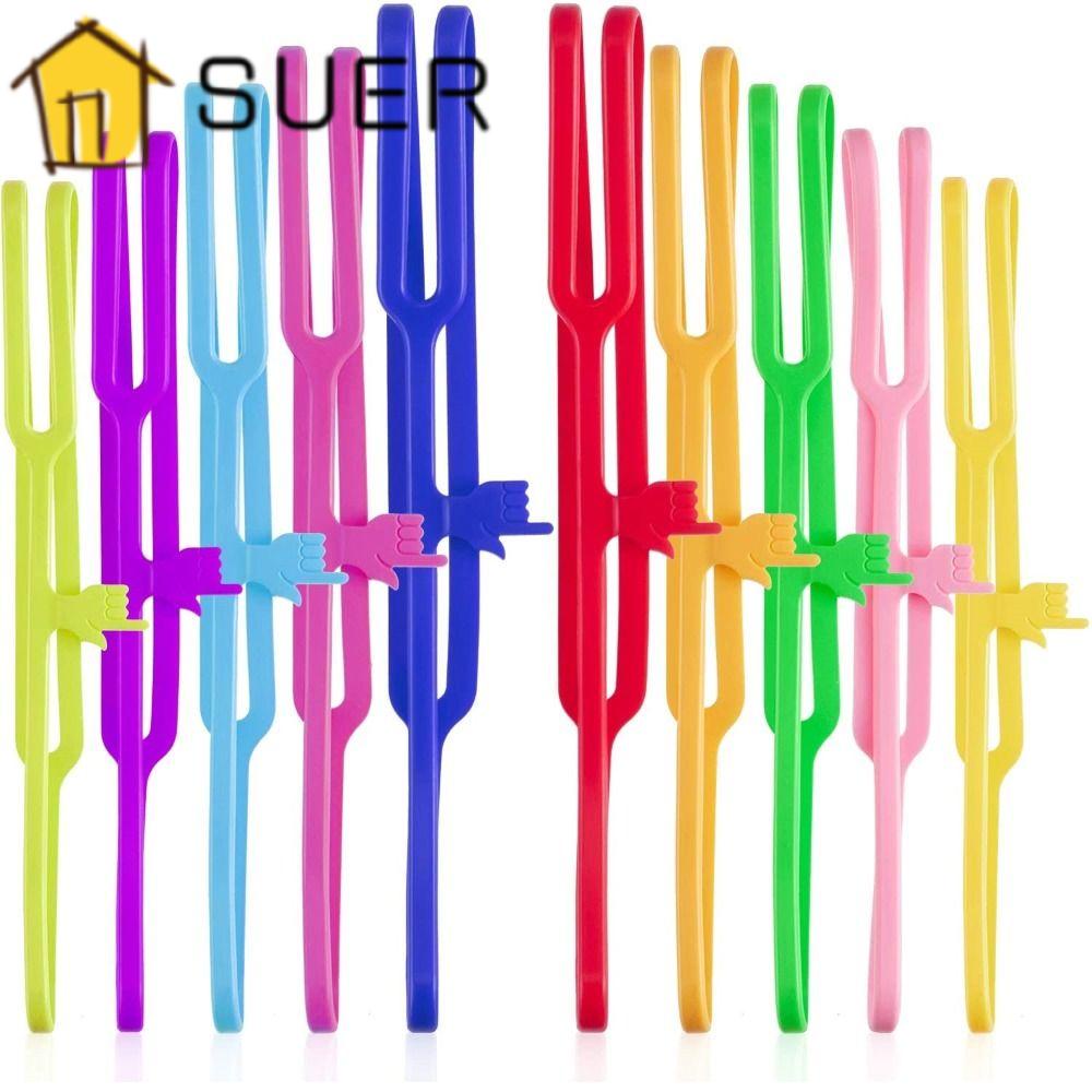 Set 5 Kẹp Đánh Dấu Trang Sách Bằng Silicone Tiện Dụng