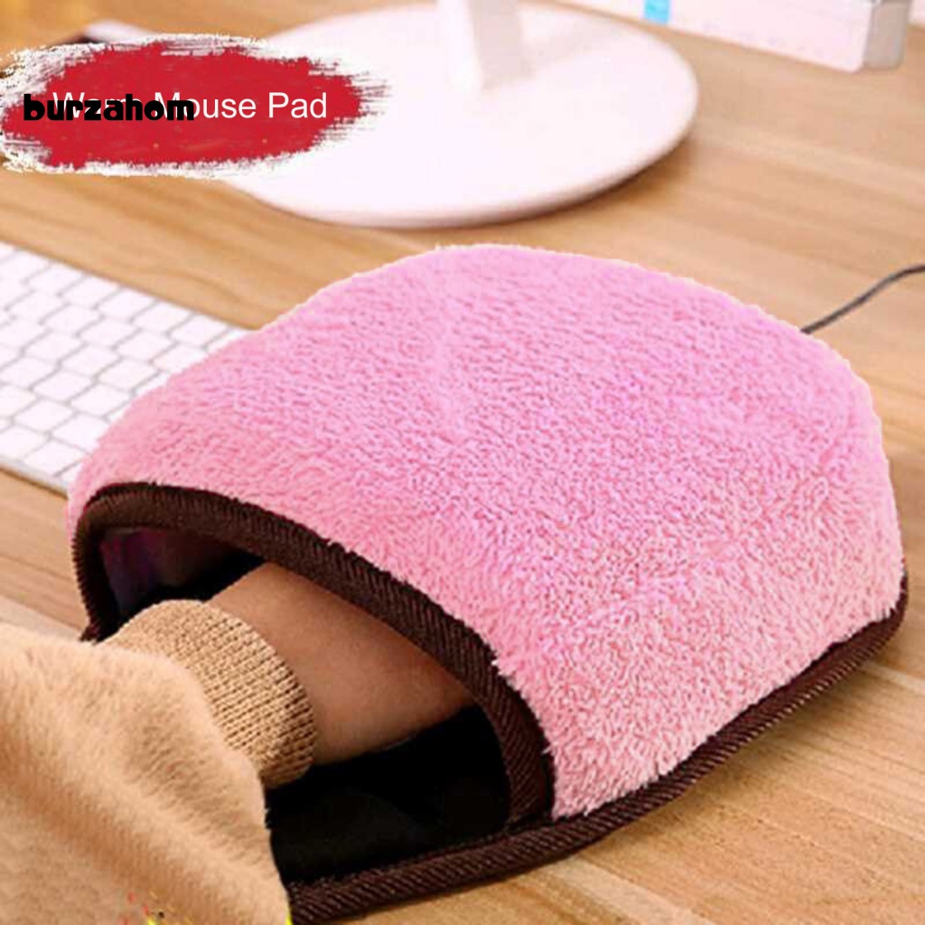 Tấm Lót Chuột Sưởi Ấm Tay Giao Diện USB Bằng Silicone Tiện Dụng