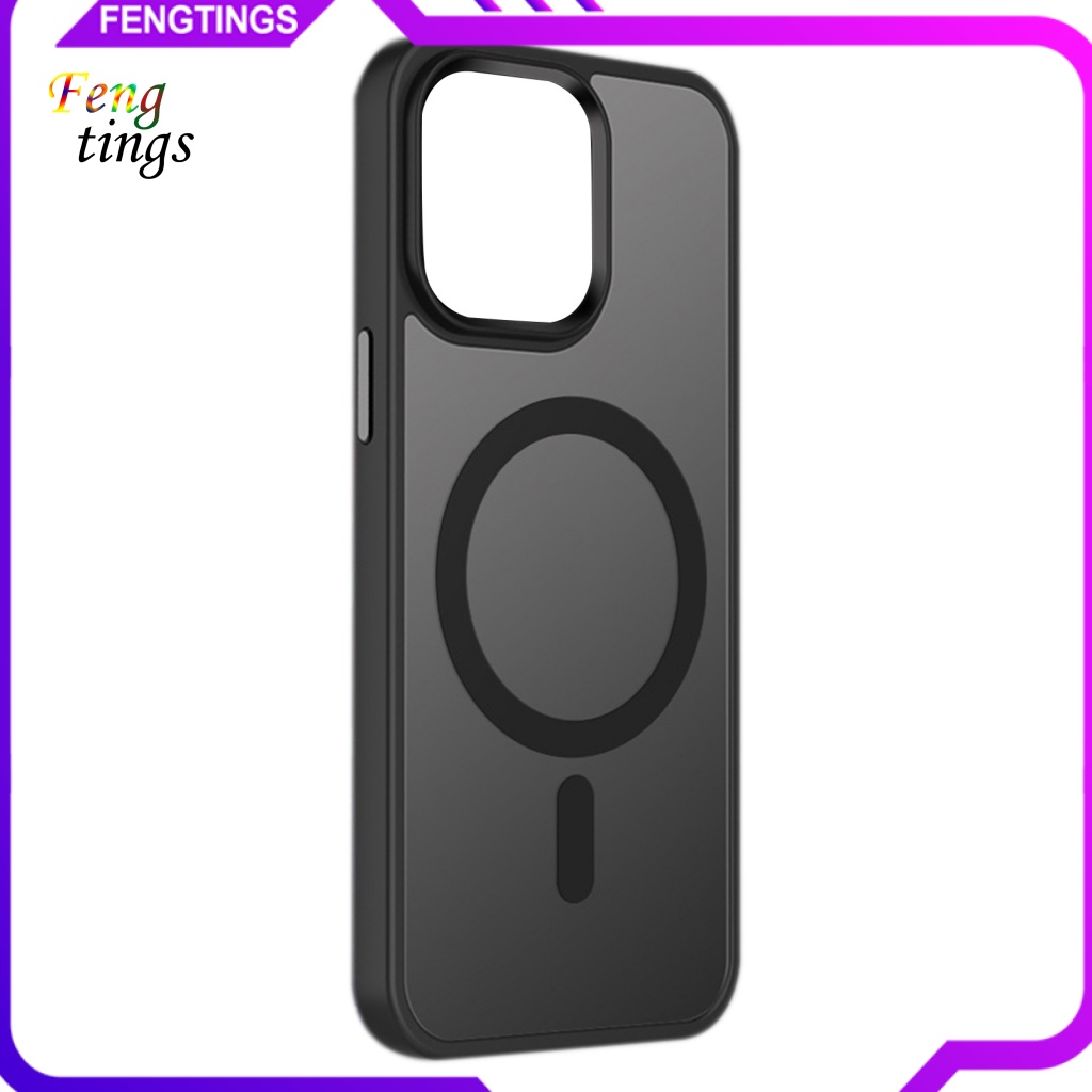 Ốp Điện Thoại Từ Tính Chống Trầy Cho iPhone 14 13 Mini Pro Plus Pro Max