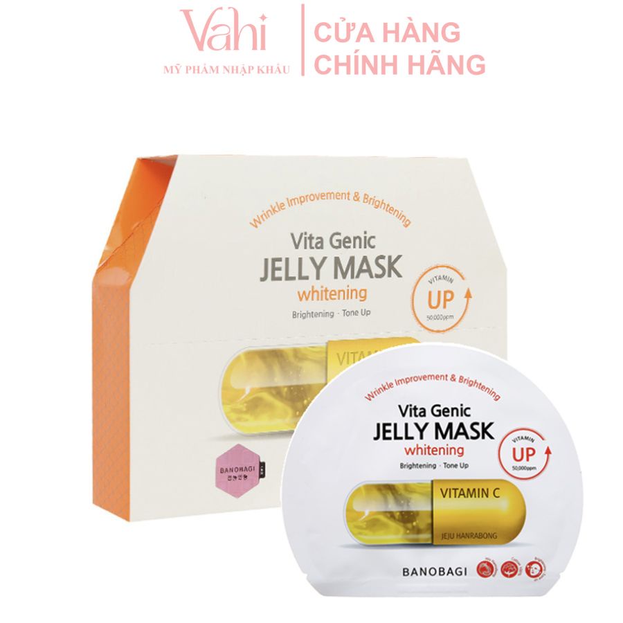 Mặt nạ dưỡng da Banobagi Vita Genic Jelly Mask Hộp 10 Miếng