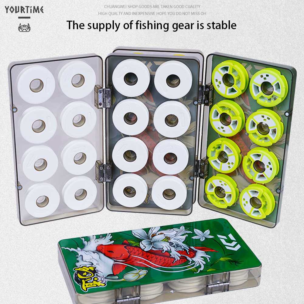 Hộp Đựng Cuộn Dây Câu Cá Trong Suốt