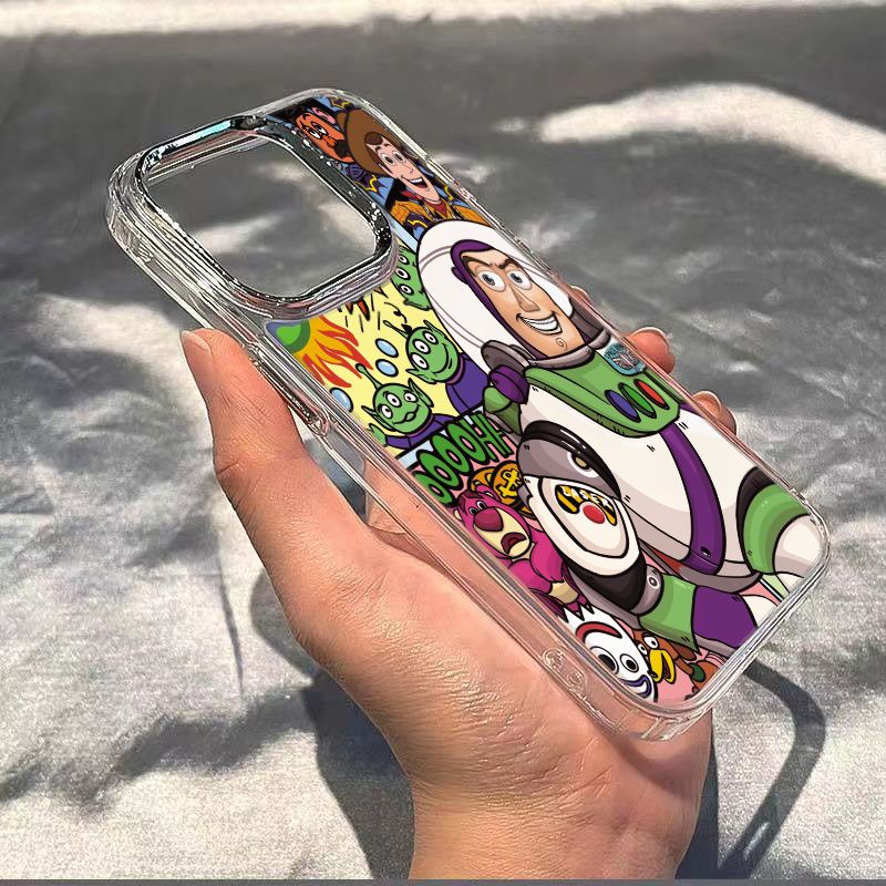 ✅Ốp Điện Thoại Dẻo Họa Tiết Hoạt Hình Buzz Lightyear Chống Sốc Cho Iphone1213In 118plus14pro max7