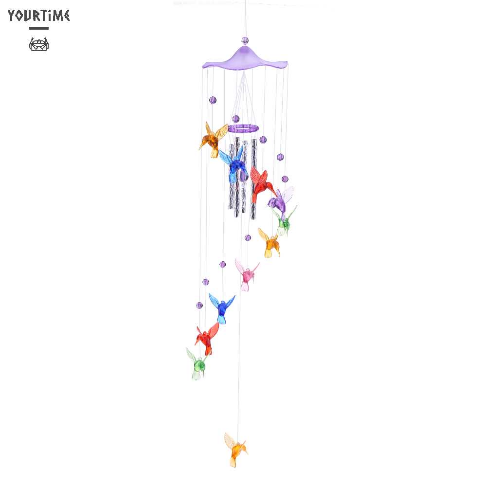 Chuông Gió Hình Chim Ruồi Nghệ Thuật Treo Trang Trí Nhà Cửa