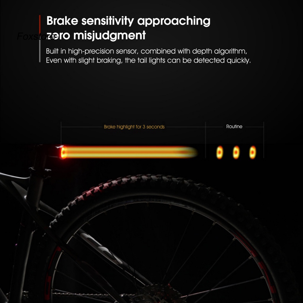 Đèn Cảnh Báo 6 Chế Độ Ánh Sáng Mạnh Kích Thước Nhỏ Gọn Tiện Dụng Cho Xe Đạp