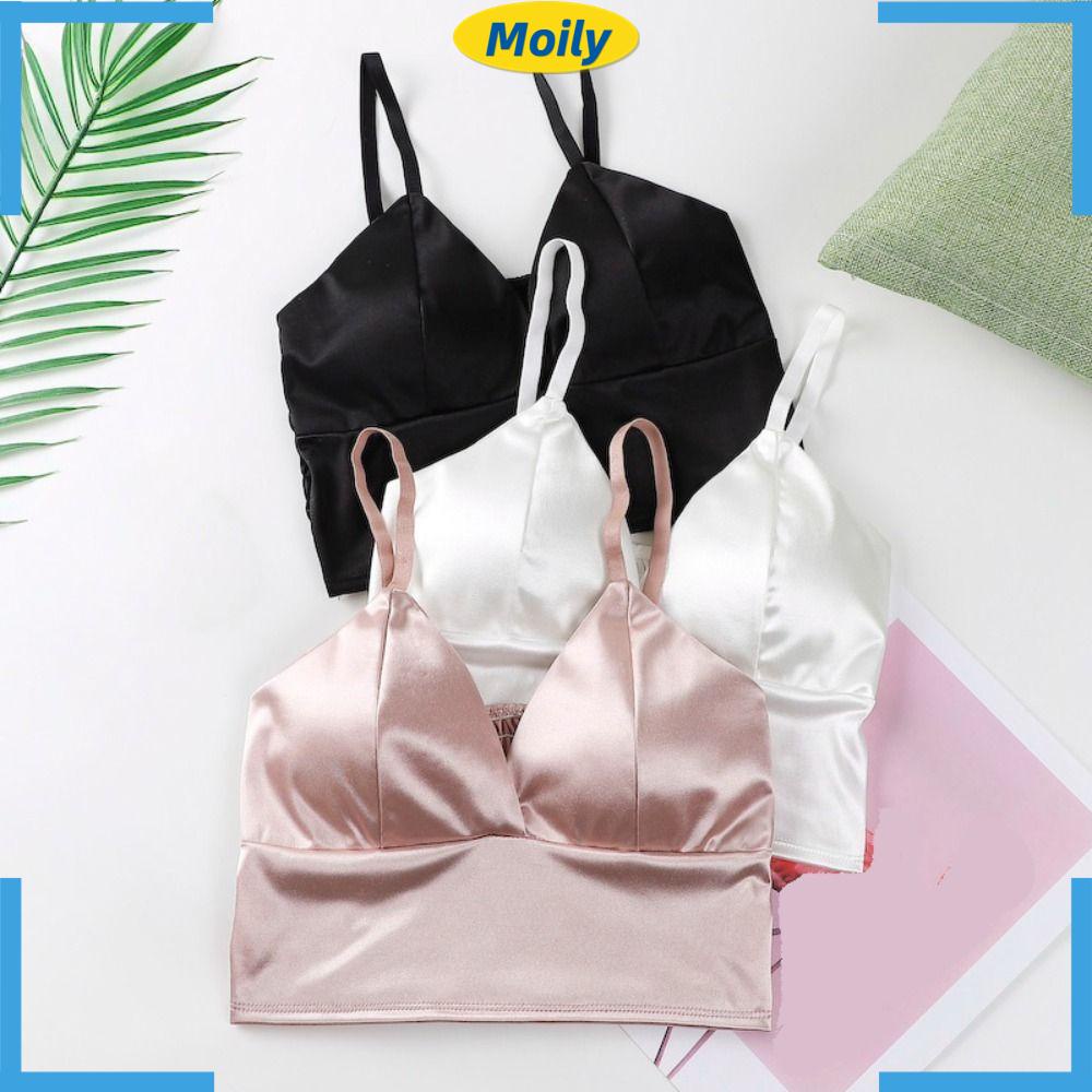 Áo Ngực Dạng Ống Không Tay Có Mút Đệm Thời Trang Mùa Hè Quyến Rũ Cho Nữ