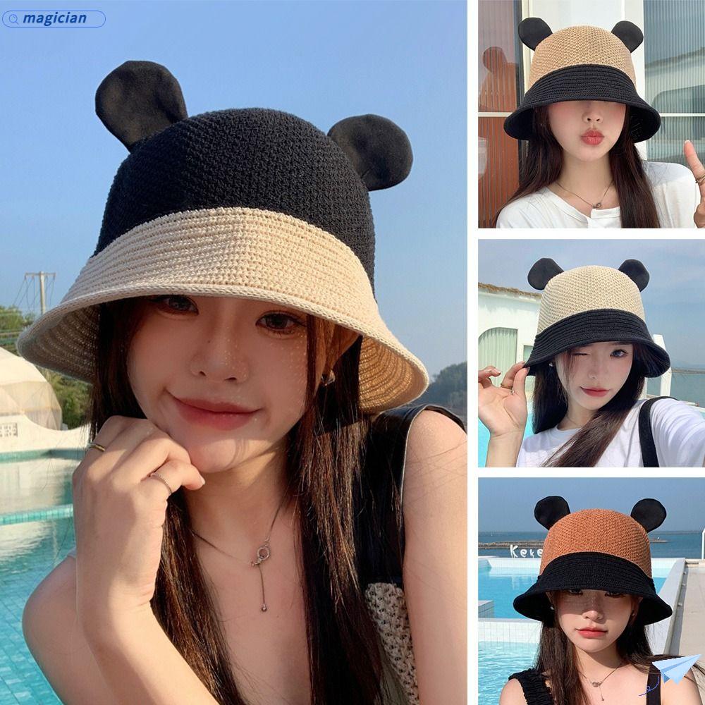 Nón Tai Bèo Chống Nắng Thoáng Khí Thời Trang Cho Nữ