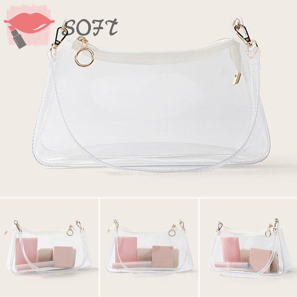 Túi Đeo Vai Trong Suốt Sức Chứa Lớn Thời Trang Cho Nam Và Nữ