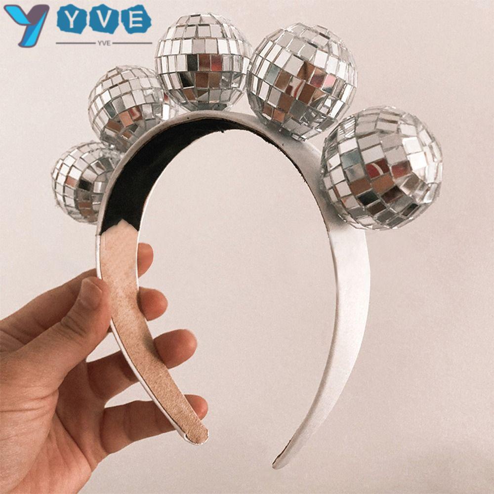 Băng Đô Cài Tóc Đính Bóng Lông Cho Cô Dâu