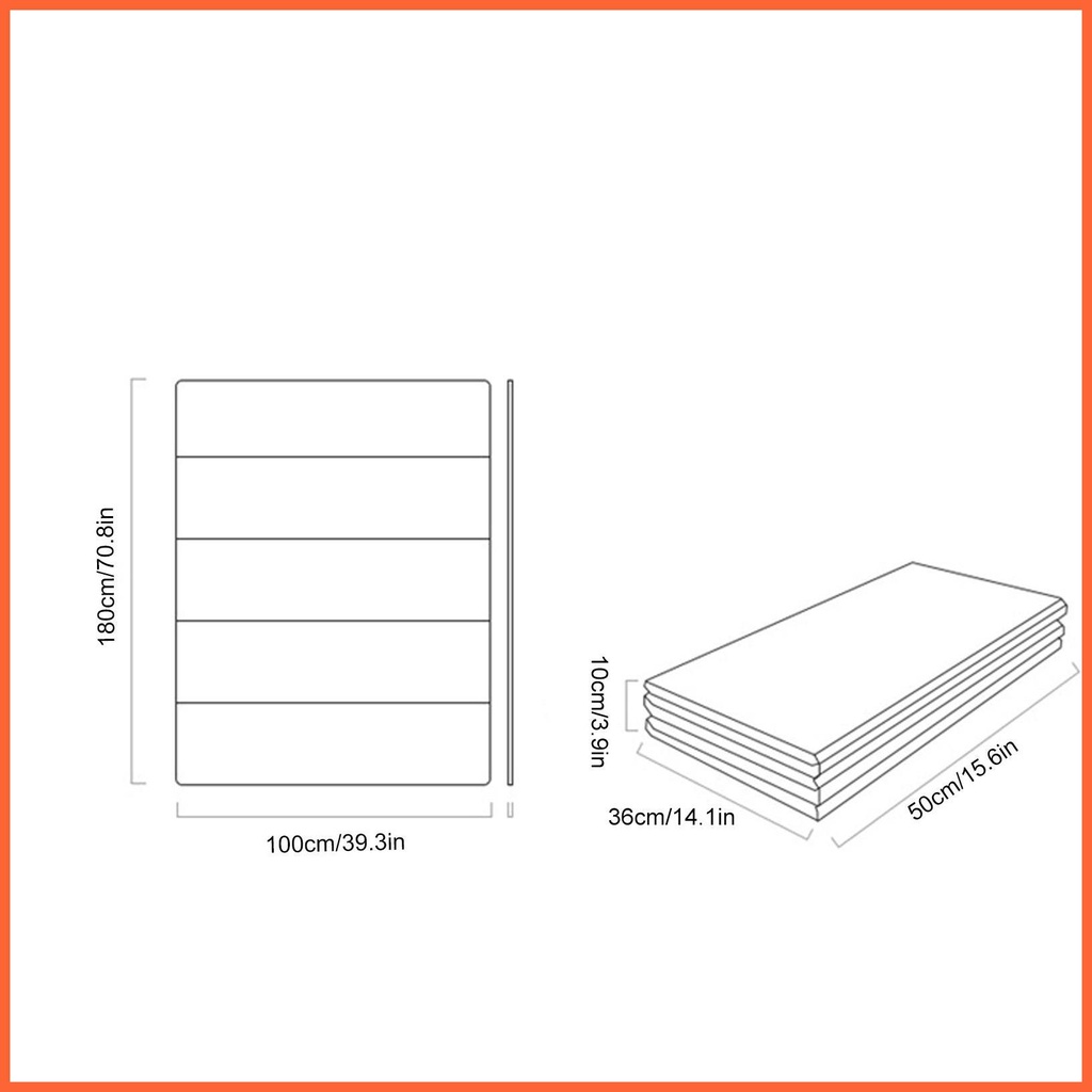 Thảm Xốp Tập Bò Chống Nước Có Thể Gấp Gọn Cho Trẻ Em