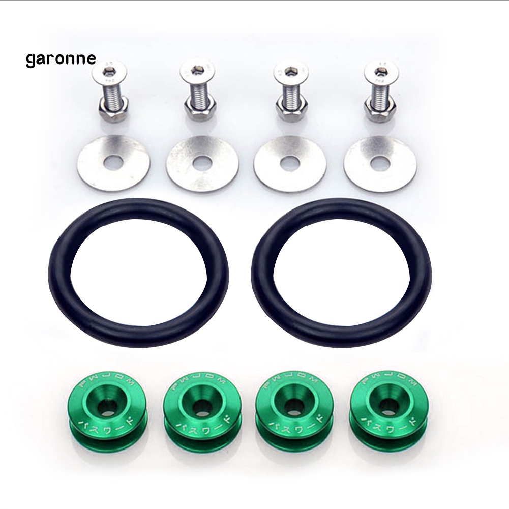 FENDER Bộ Chốt JDM Tháo Lắp Nhanh Siêu Bền Tiện Dụng Cho Cản Xe Hơi