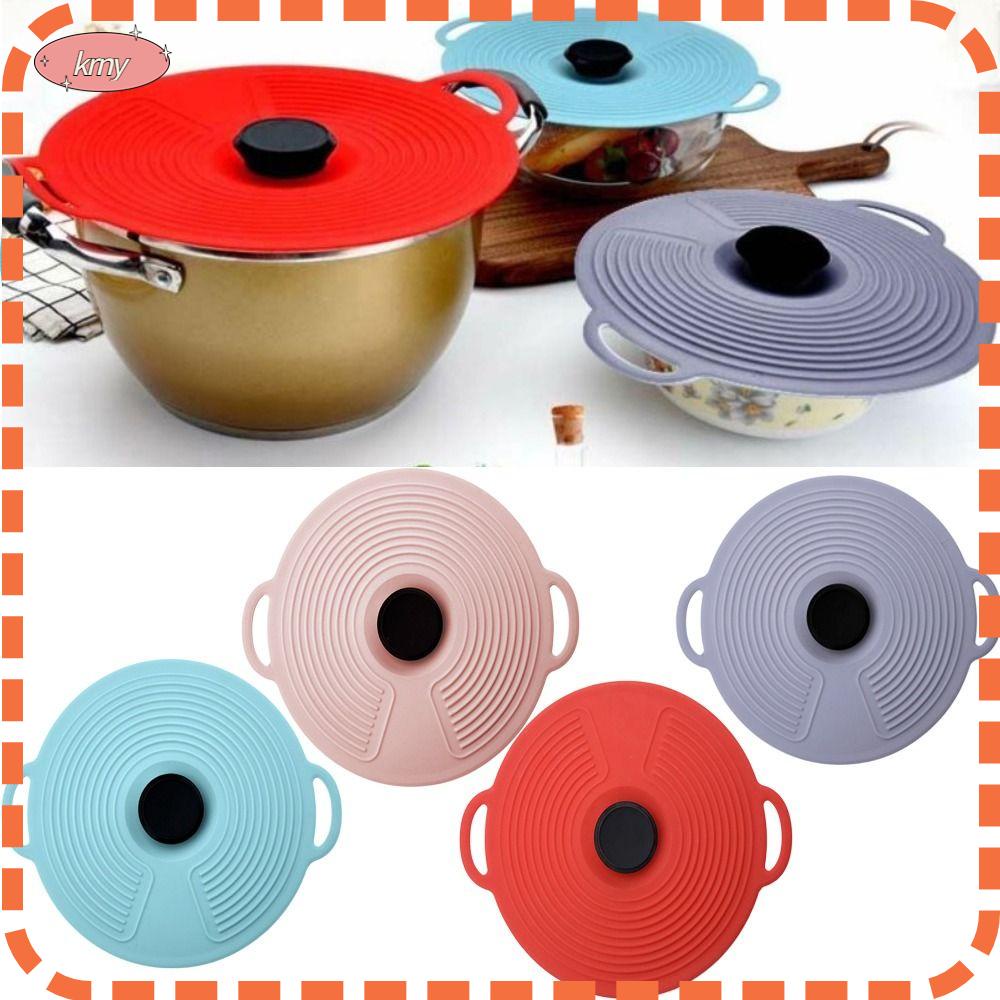 Nắp Đậy Nồi Bằng Silicon Chống Tràn Có Thể Tái Sử Dụng Ốp