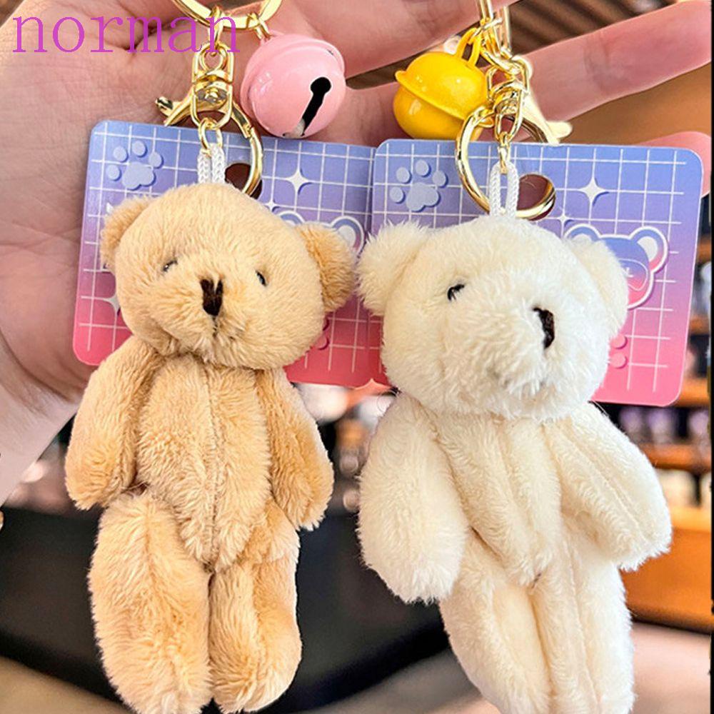 Móc Khóa Thỏ Nhồi Bông Hoạt Hình Đáng Yêu